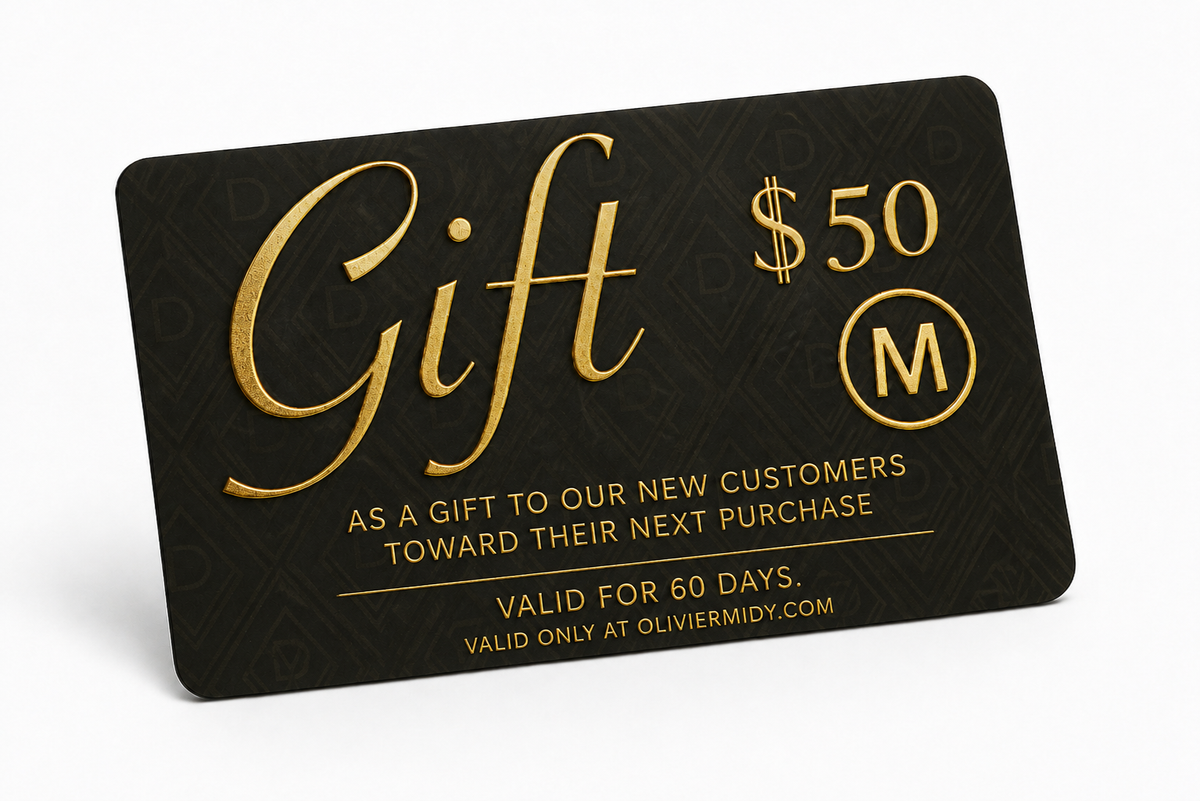 $50 Olivier Midy Gift Card