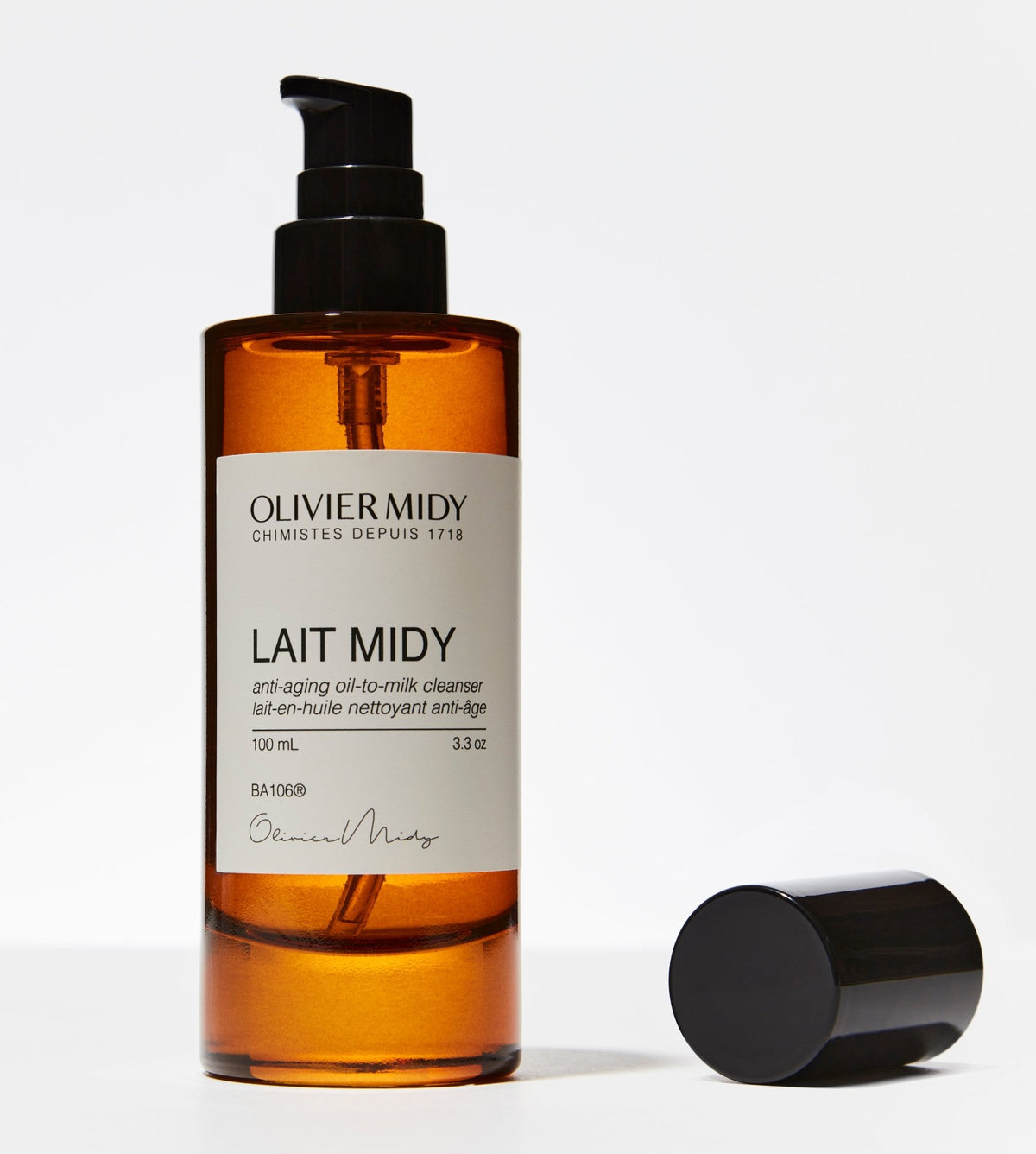 LAIT MIDY | anti - aging oil - to - milk face wash (100ml) - Olivier Midy